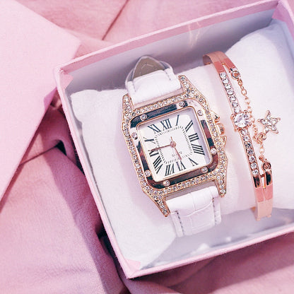 WATCH+STRASS BRACELET