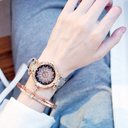 RELOJ + PULSERA MUJER Trendy y Elegante