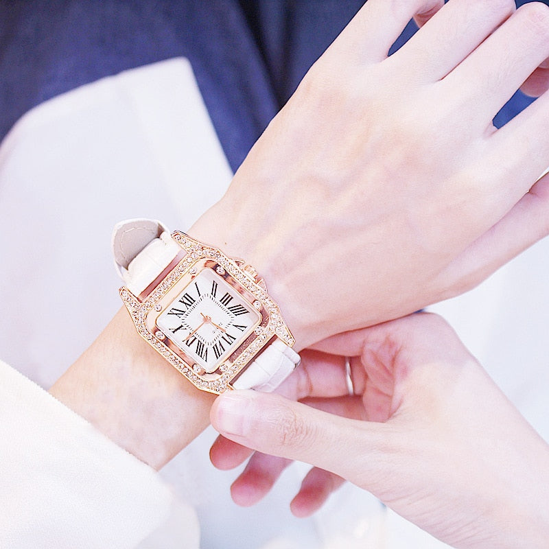 WATCH+STRASS BRACELET