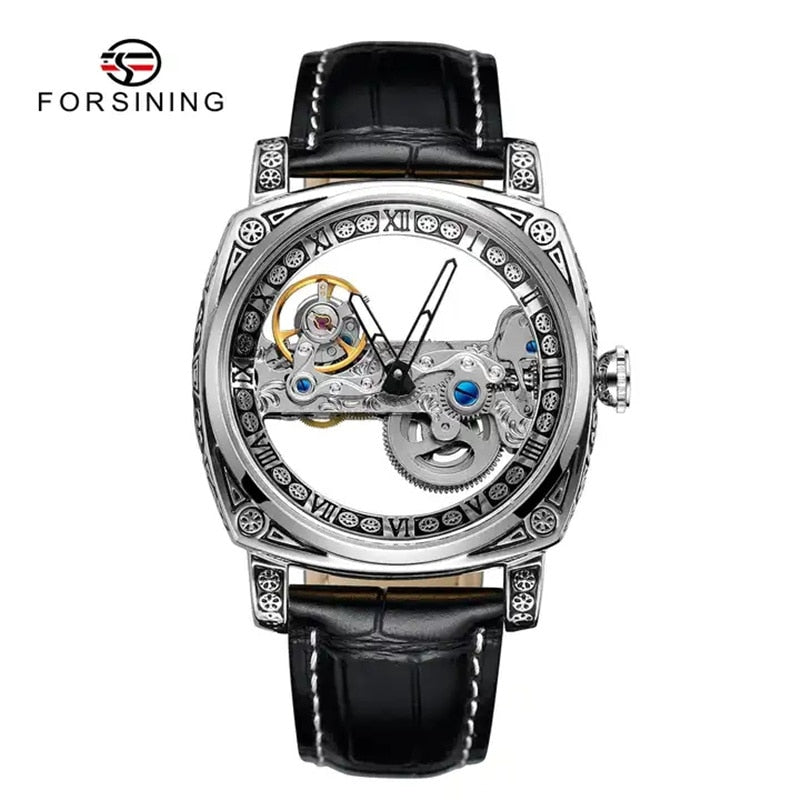 FORSINING Men's WATCH Apparent Skeleton Mechanism 2023