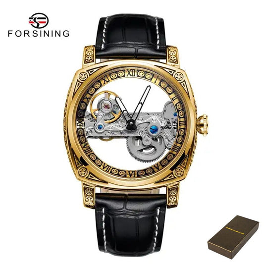 FORSINING MONTRE Homme Mécanisme Apparent Squelette 2023