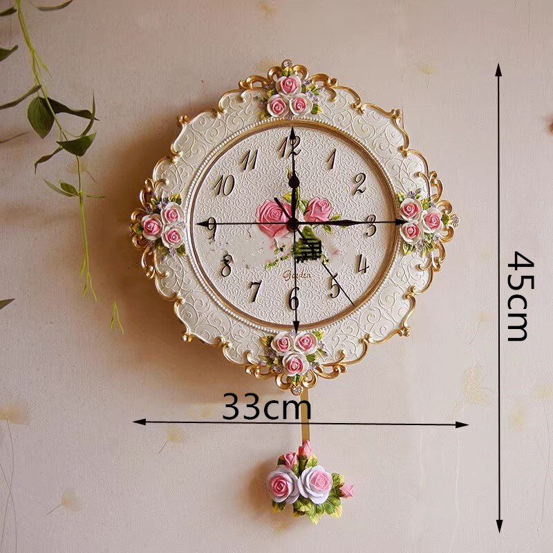 RELOJ DE PARED ESTILO EUROPEO