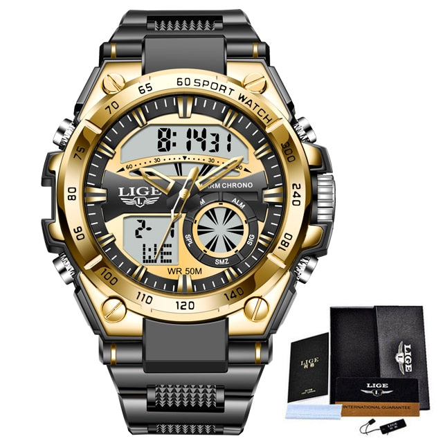 LIGE 2023 MONTRE Homme MILITAIRE