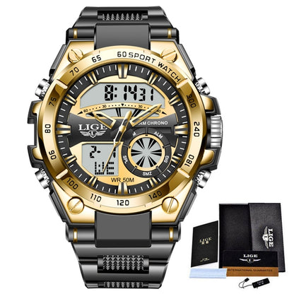 RELOJ LIGE 2023 MILITAR PARA HOMBRE