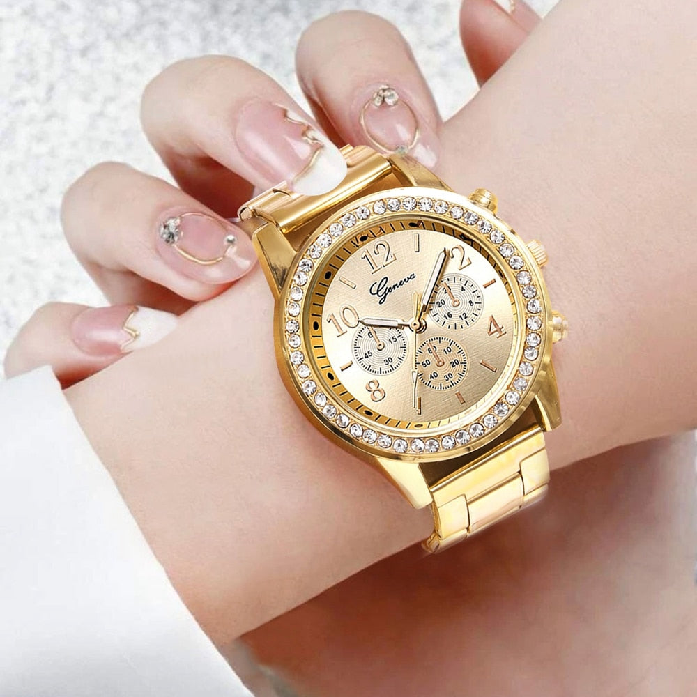 WATCH + JEWELRY SET