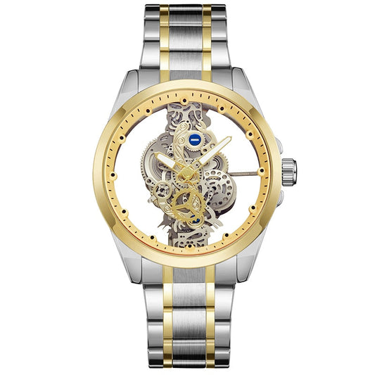 RELOJ 3D Skeleton Hombre mecanismo visible