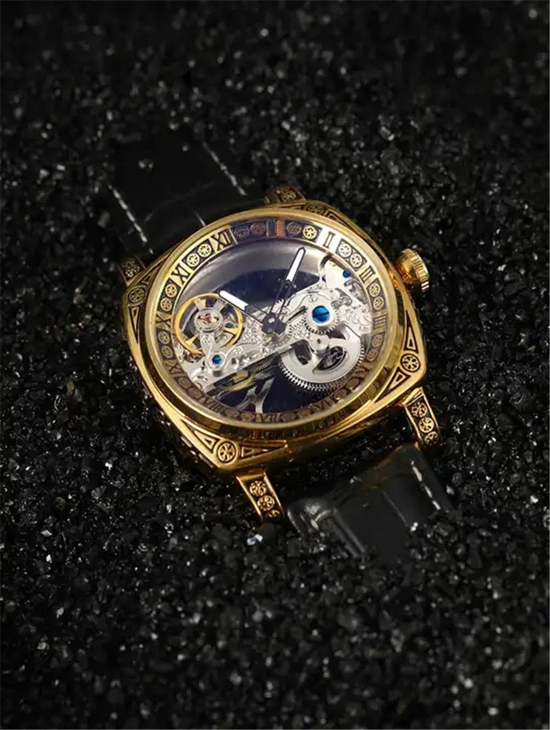 FORSINING Men's WATCH Apparent Skeleton Mechanism 2023