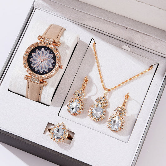 WATCH + JEWELRY SET