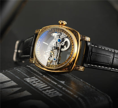 FORSINING Men's WATCH Apparent Skeleton Mechanism 2023