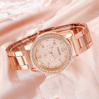 RELOJ ORO ROSA + PULSERA