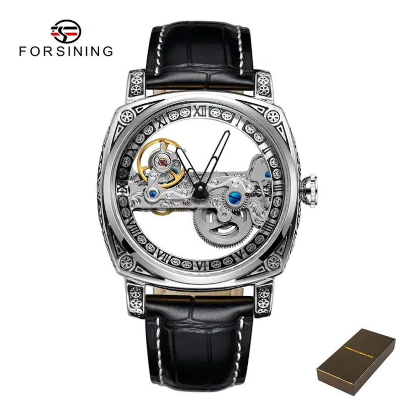 FORSINING Men's WATCH Apparent Skeleton Mechanism 2023