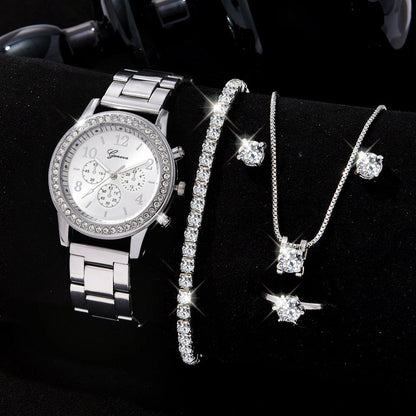 WATCH + JEWELRY SET