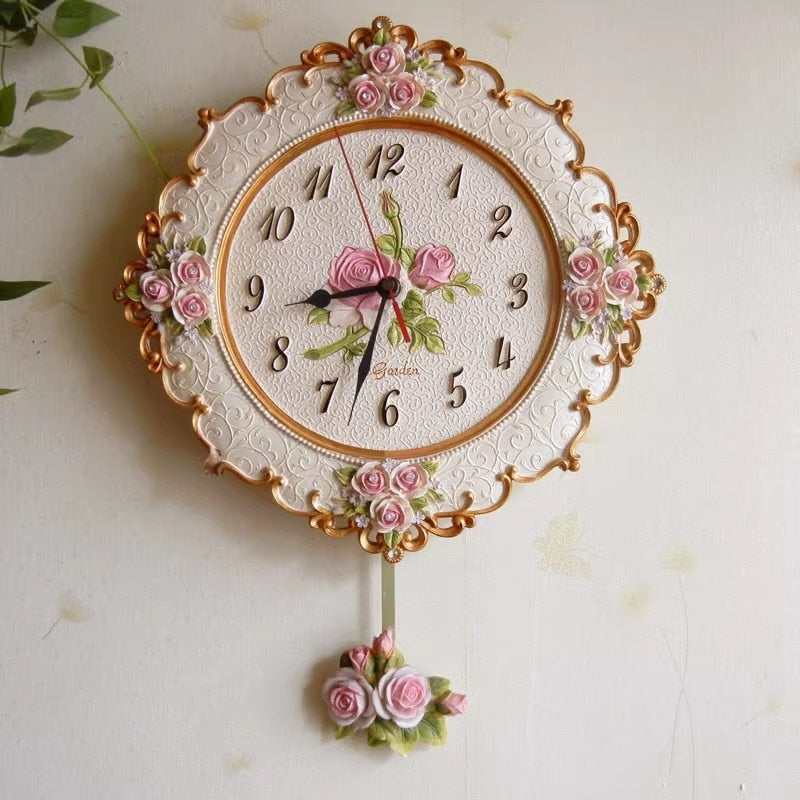 RELOJ DE PARED ESTILO EUROPEO