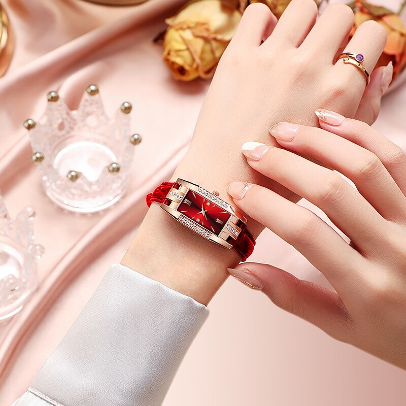 PARURE DE MONTRE AVEC BIJOUX Tendance Élégante et Design