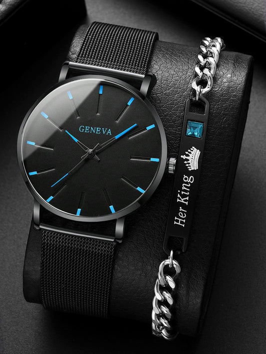 GENEVA WATCH With Bracelet